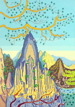 Last Light - Yellow Mountain
