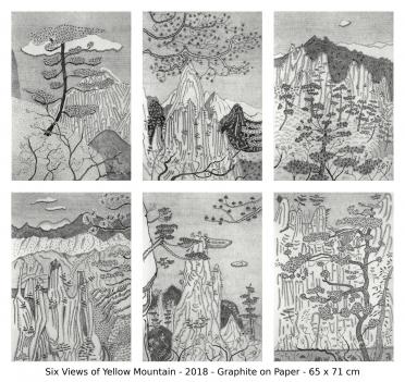 Six views of Yellow Mountain