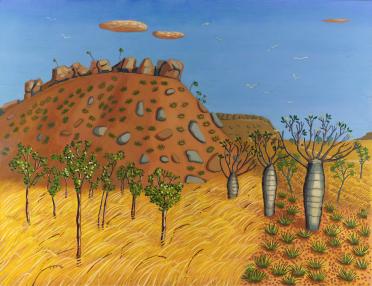 Rocky Red Mound
