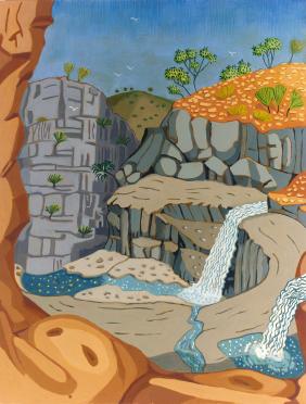 Valley Waterfall