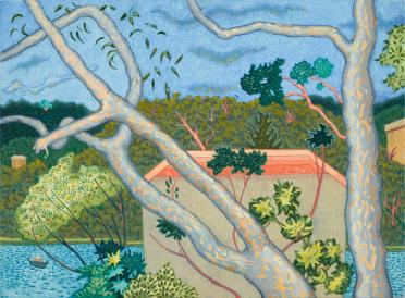 Harbour, Trees and Hills - 2010
