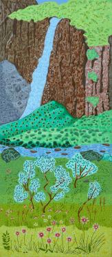 Waterfall and Meadow